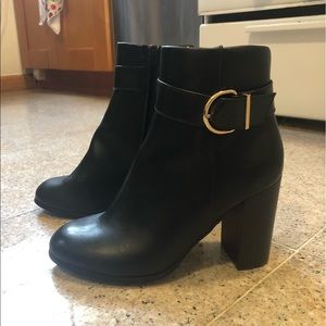 ASOS black heeled boots